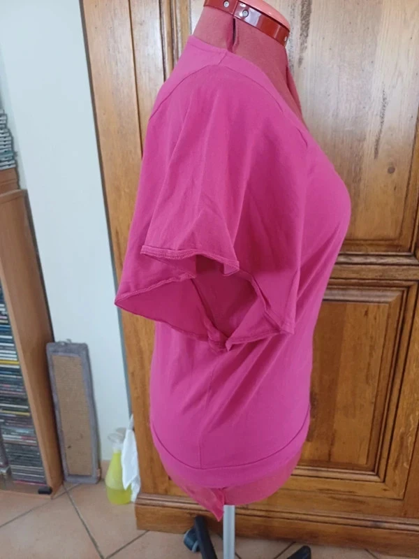 Pink t-shirt by Blanche porte size 42/44 – photo 7